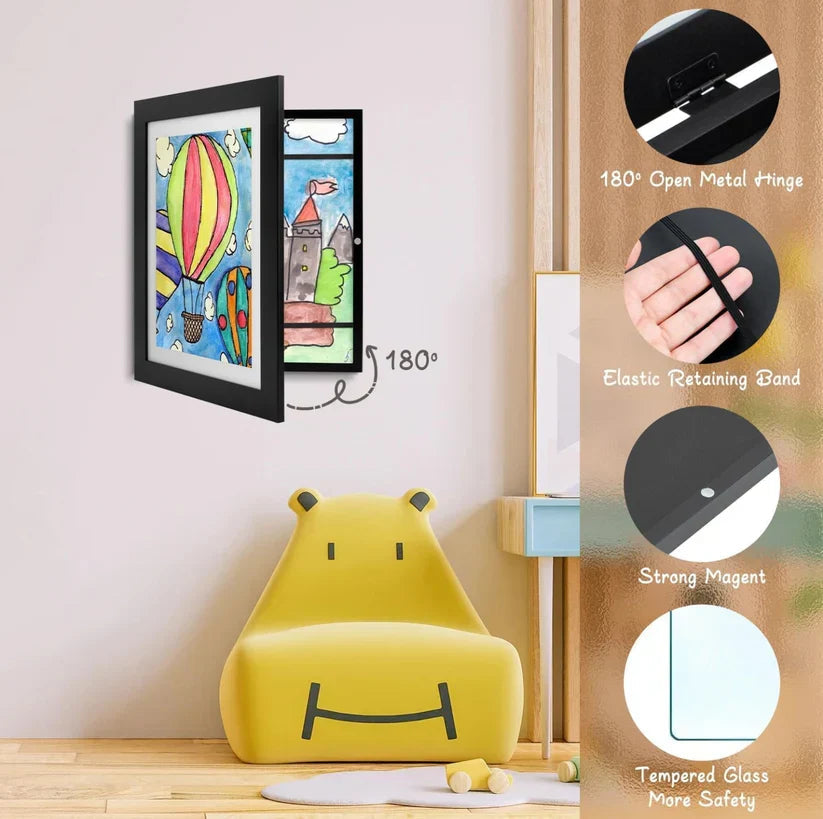 ArtNest Magnetic Frame | Creative display solution for children's artwork