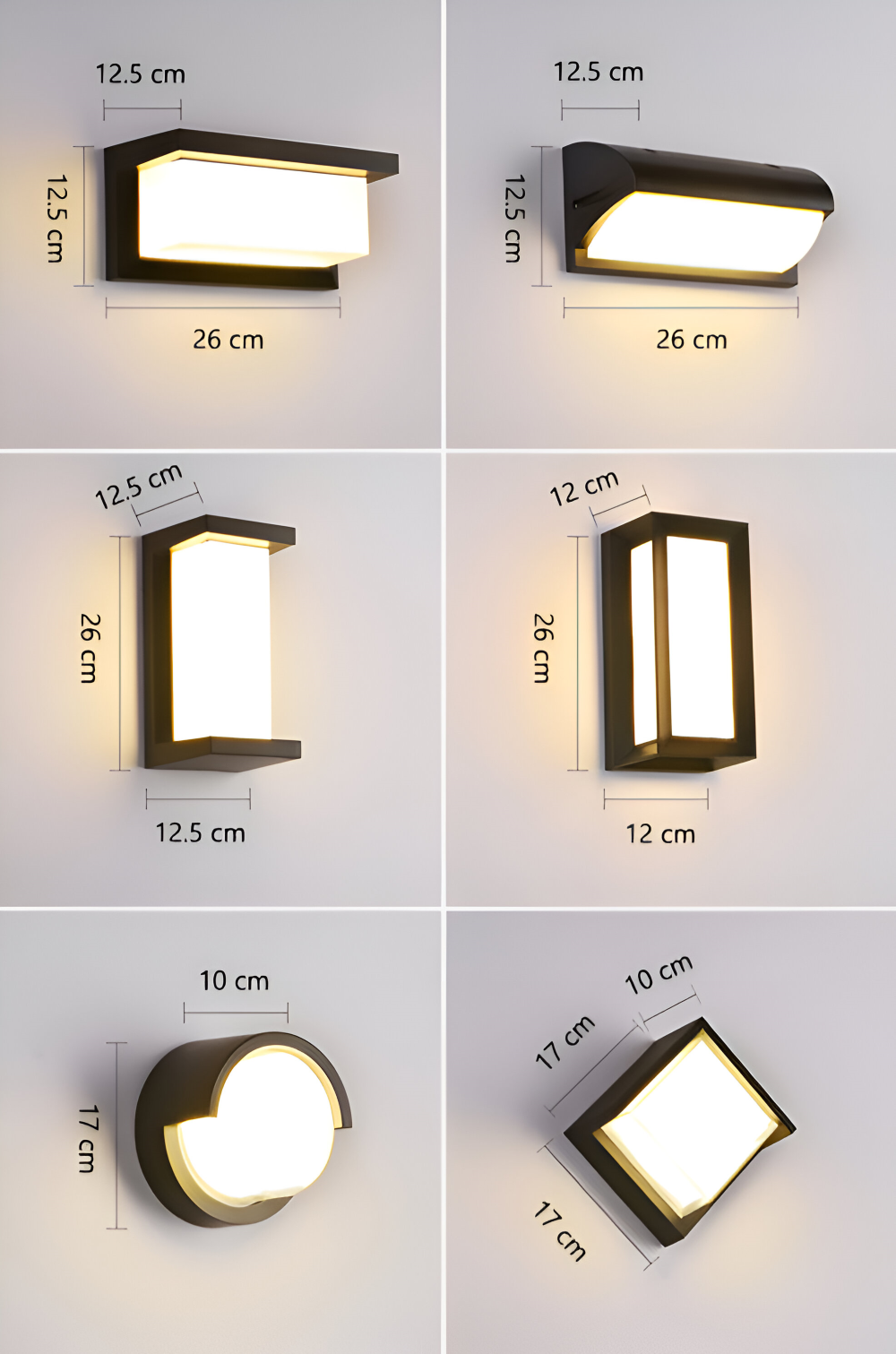 Smart Outdoor Wall Lamp with Motion Sensor – LED Lighting for Security and Atmosphere
