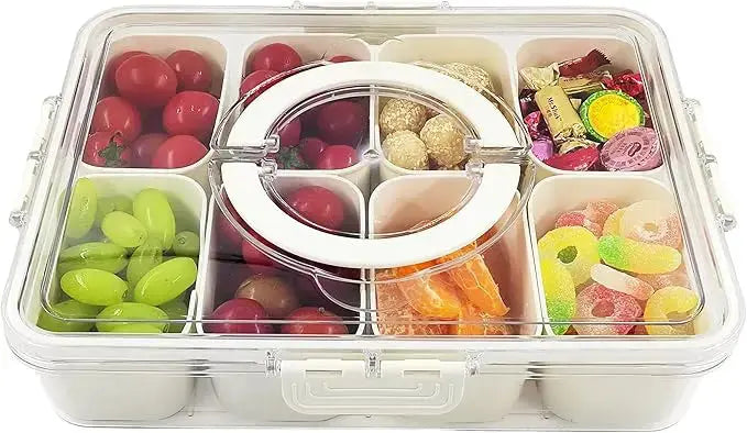 Snackbox with 8 compartments – organization for on-the-go
