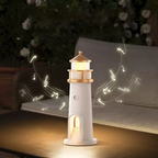 Lighthouse Speaker Bluetooth Lamp Moon Shadow Ambient Light Best Gift