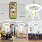 BreezeGlow Fan Light – Ceiling fan with remote control