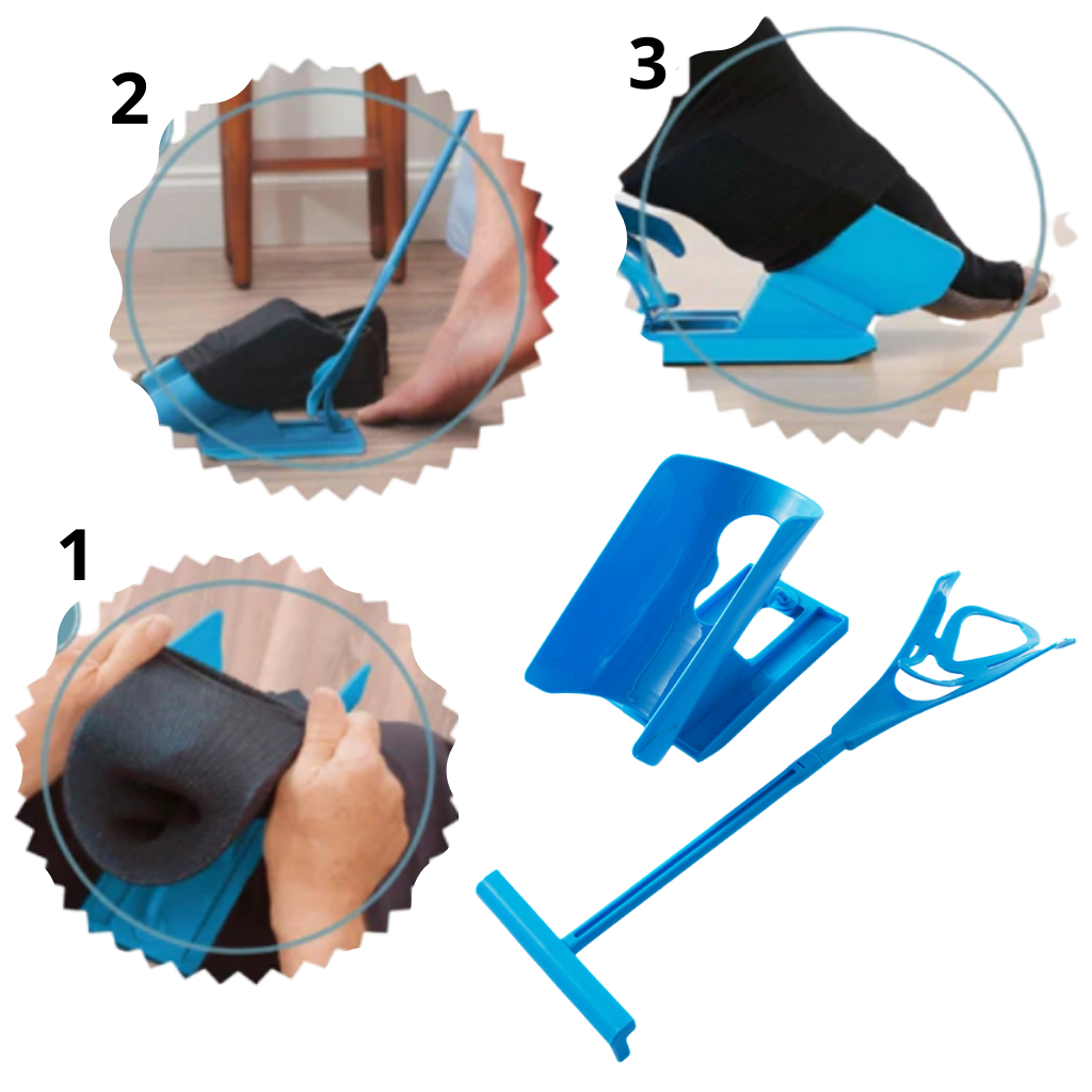 Sock aid slide