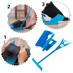 Sock aid slide
