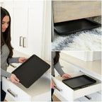 SofaMate – Adjustable Sofa Arm Tray Table for Drinks, Snacks & Remote Control Storage