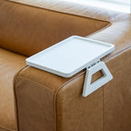 SofaMate – Adjustable Sofa Arm Tray Table for Drinks, Snacks & Remote Control Storage
