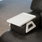 SofaMate – Adjustable Sofa Arm Tray Table for Drinks, Snacks & Remote Control Storage