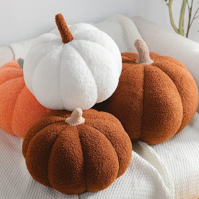 Soft Pumpkin Plush Pillow