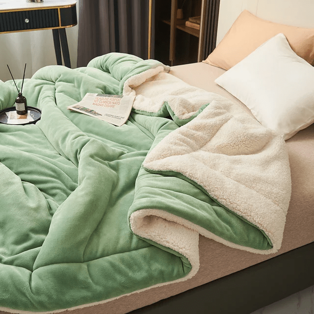 Soft Flannel Fleece Blanket for Comfort and Security