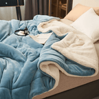 Soft Flannel Fleece Blanket for Comfort and Security