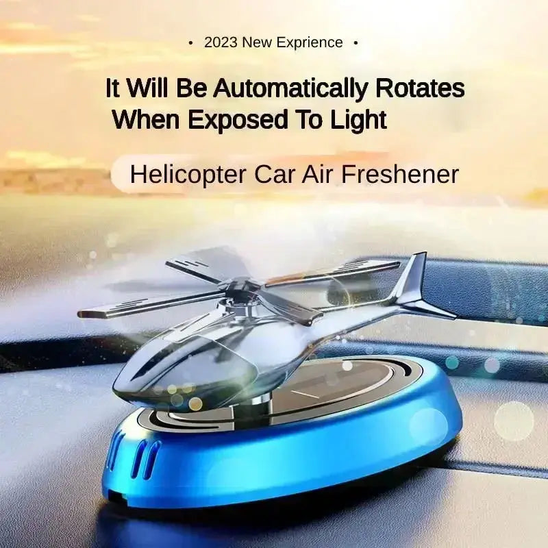 Car Air Freshener Perfume Helicopter Decoration Interior Decoration Car Rotating Aromatherapy Perfume Diffuser