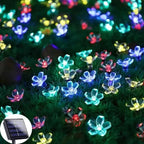 LuxeLumen Garden Flower | Elegant solar-powered lighting for an enchanting garden