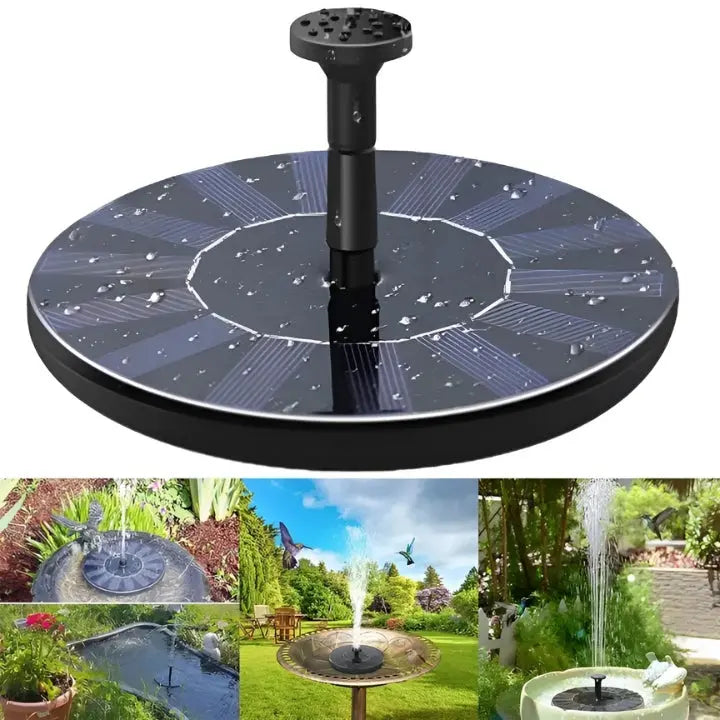 Solar Garden Fountain