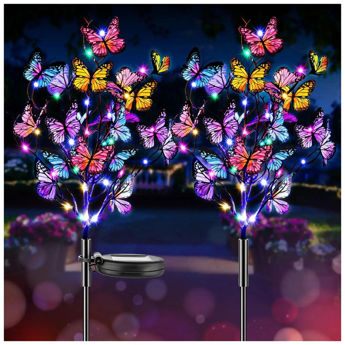 Solar Garden Light Butterfly – Weatherproof & Mood Lighting