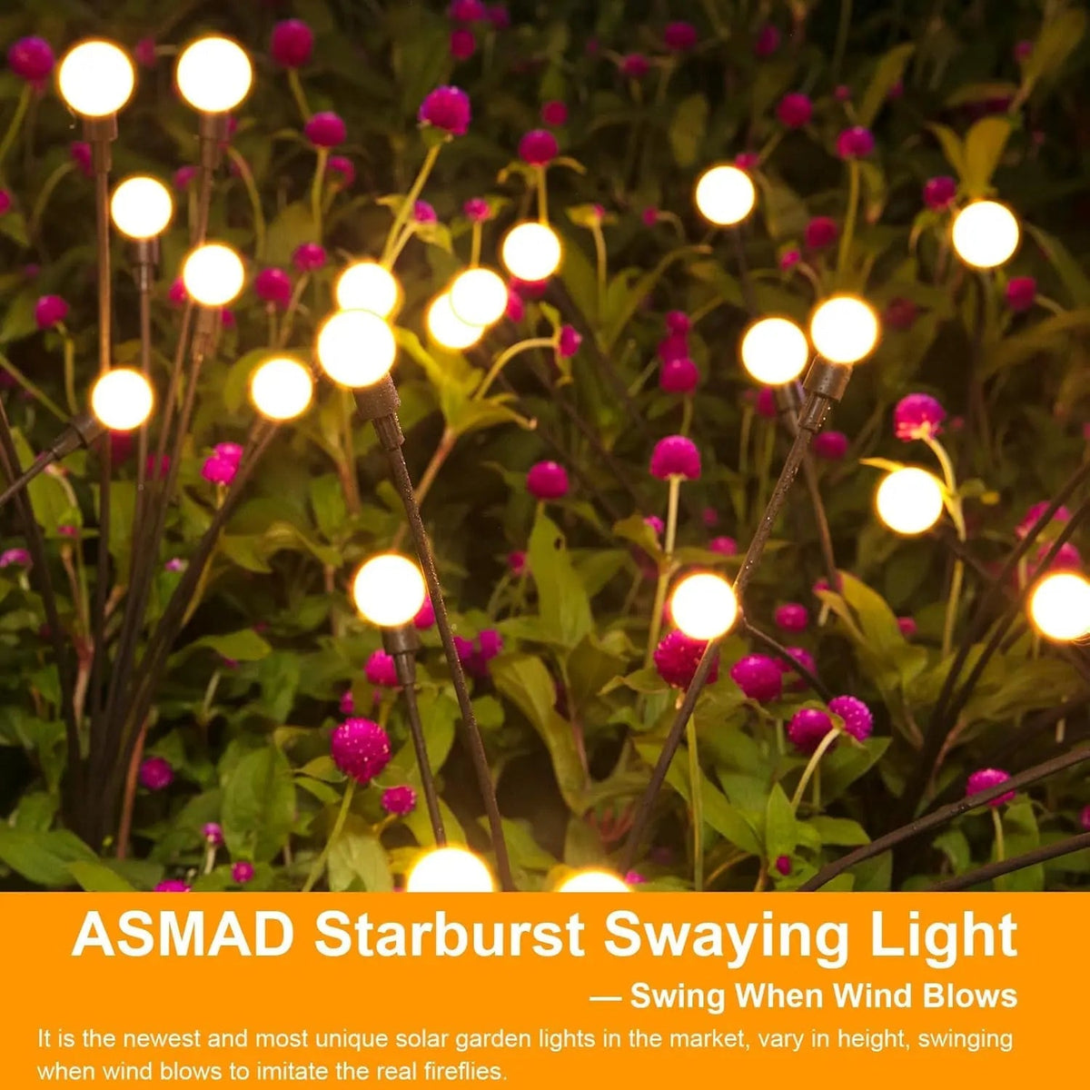 Solar Garden Lights – Gentle, Swinging Light for Magical Nights
