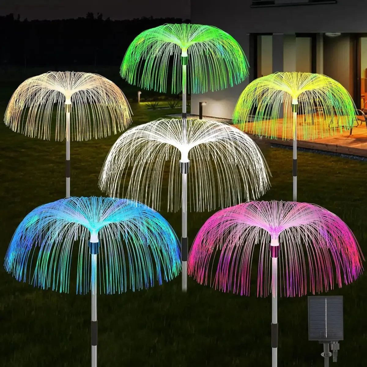 Solar Jellyfish Lamp