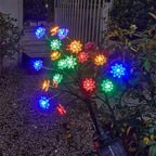 Solar Cherry Blossom Lights | Waterproof LED Decor for Outdoors