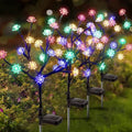 Solar Cherry Blossom Lights | Waterproof LED Decor for Outdoors