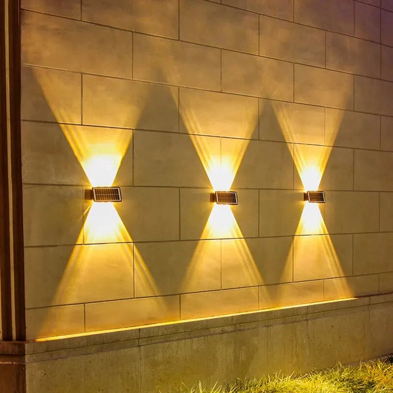 Green LED glow for any exterior wall