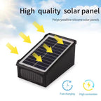Solar-LED-Wall light with color choice – Weatherproof & Atmospheric