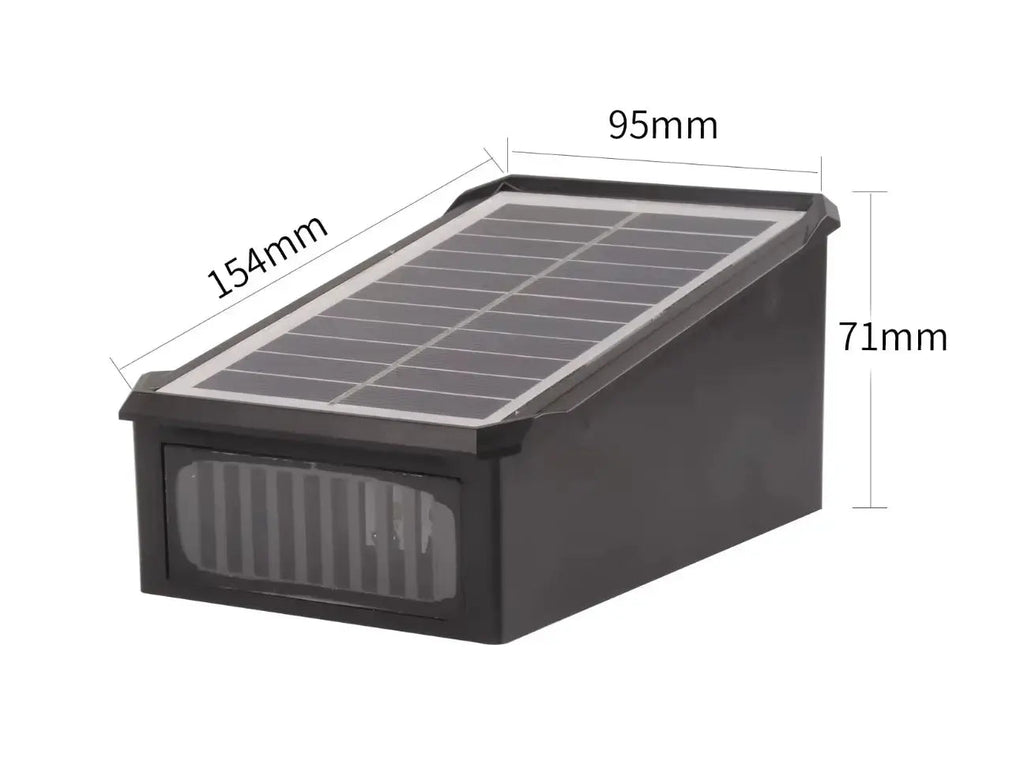 RGB Solar Wall Light – Four-Sided Ambient Lighting