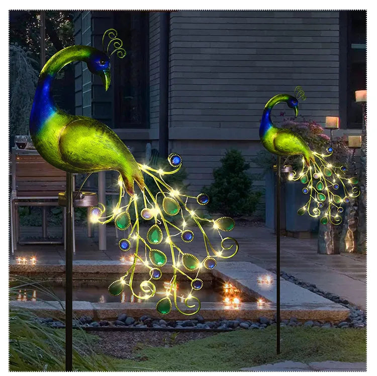 Waterproof LED garden light with decorative design – Perfect for outdoor and garden