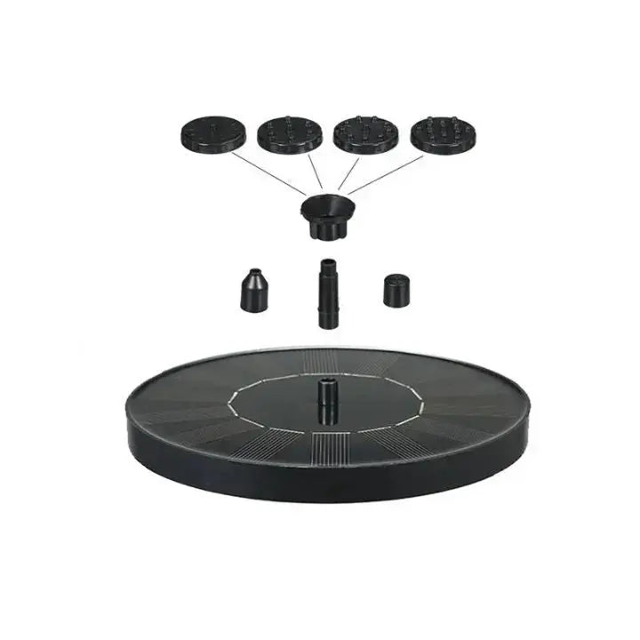 Solar garden fountain with soothing splashing – For birds & soul
