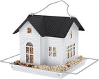 Solar-Birdhouse with LED – Illuminating Garden Lantern & Feeder Station in one!