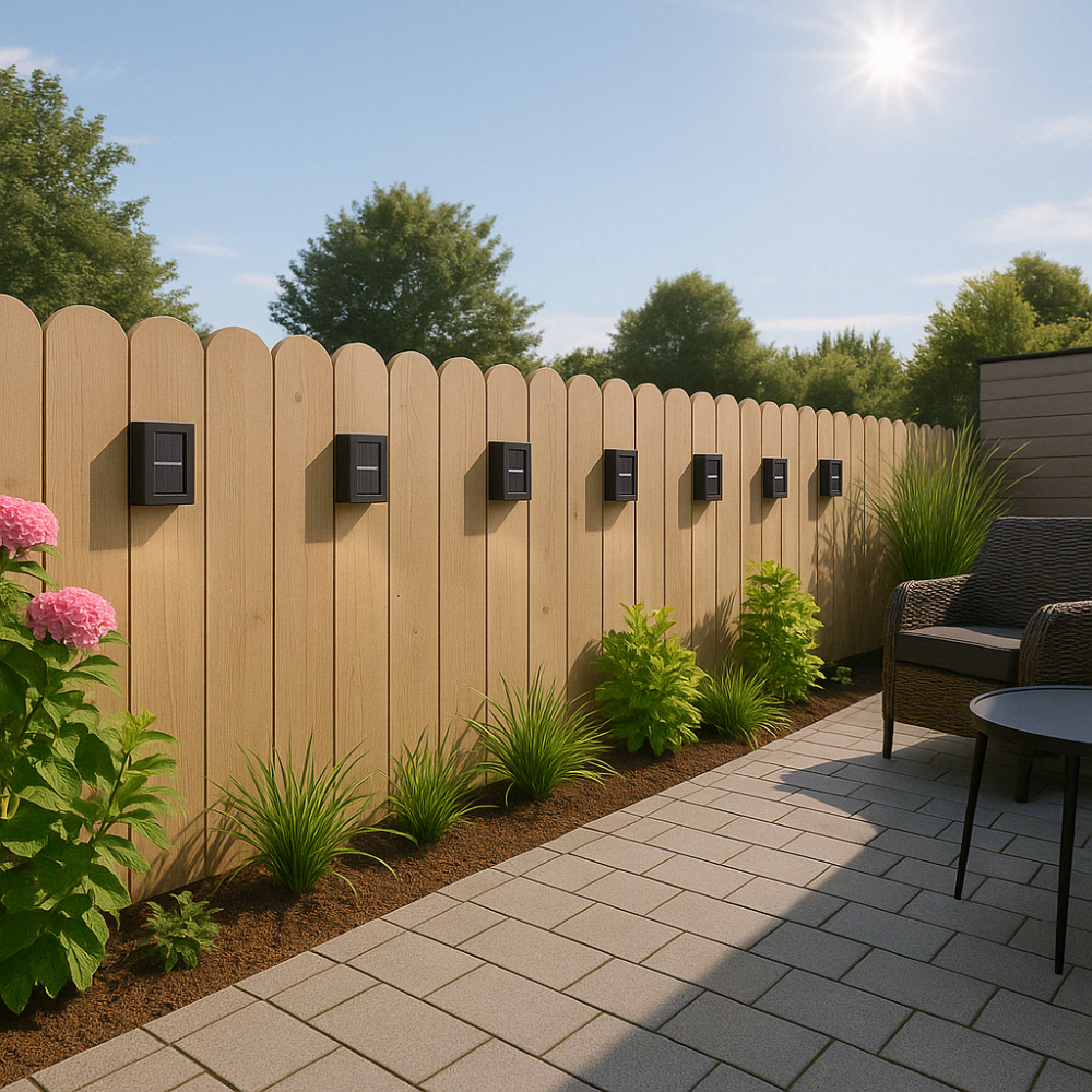 SolarGlow Luxe Solar Wall Lamps – Wireless, Stylish & Ready For Sultry Evenings