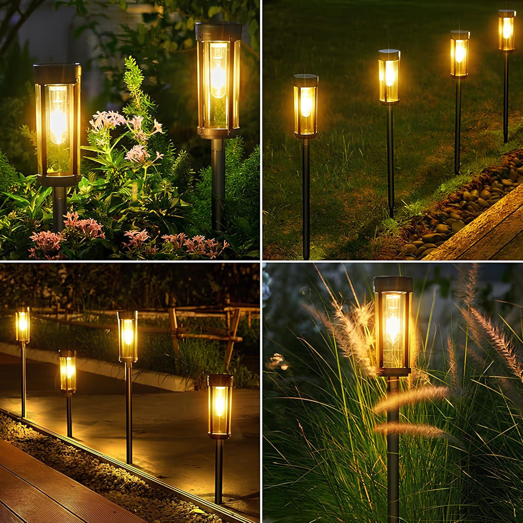 Solar Torch Light Solaria | Automatic Twilight Sensor | 12h Light Duration | Weatherproof Design