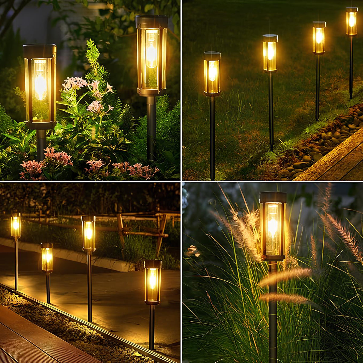 Solar Torch Light Solaria | Automatic Twilight Sensor | 12h Light Duration | Weatherproof Design