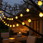 Solar Outdoor Lighting LED Light Strip – Waterproof Garden Lighting for Decoration, 10 Meters Warm White