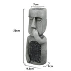 solar resin garden statues for an enchanting atmosphere