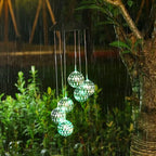Solar Wind Chime for Elegance and Sustainability in the Garden