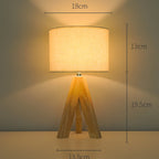 Solara Minimalist Tripod Table Lamp