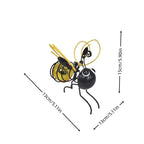 Solar-powered Hanging Lamp "Bee" – Weatherproof LED Decoration for Garden & Balcony