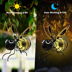 Solar-powered Hanging Lamp "Bee" – Weatherproof LED Decoration for Garden & Balcony