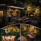 Solar-powered Hanging Lamp "Bee" – Weatherproof LED Decoration for Garden & Balcony