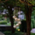 Solar-powered LED Wind Chime