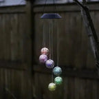 Solar-powered LED Wind Chime