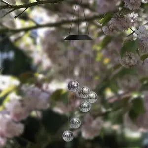 Solar-powered LED Wind Chime