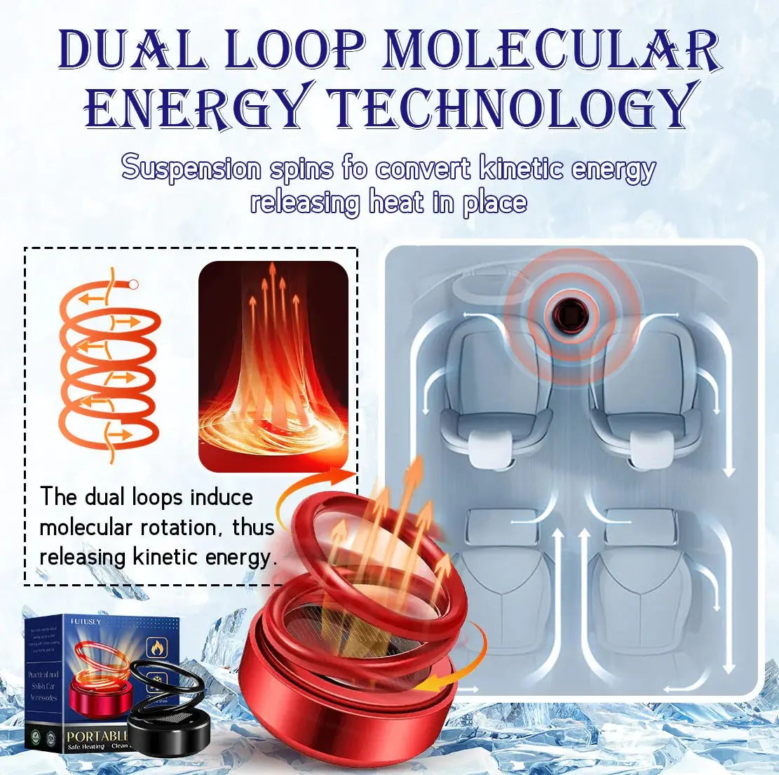 Solar heating for cars
