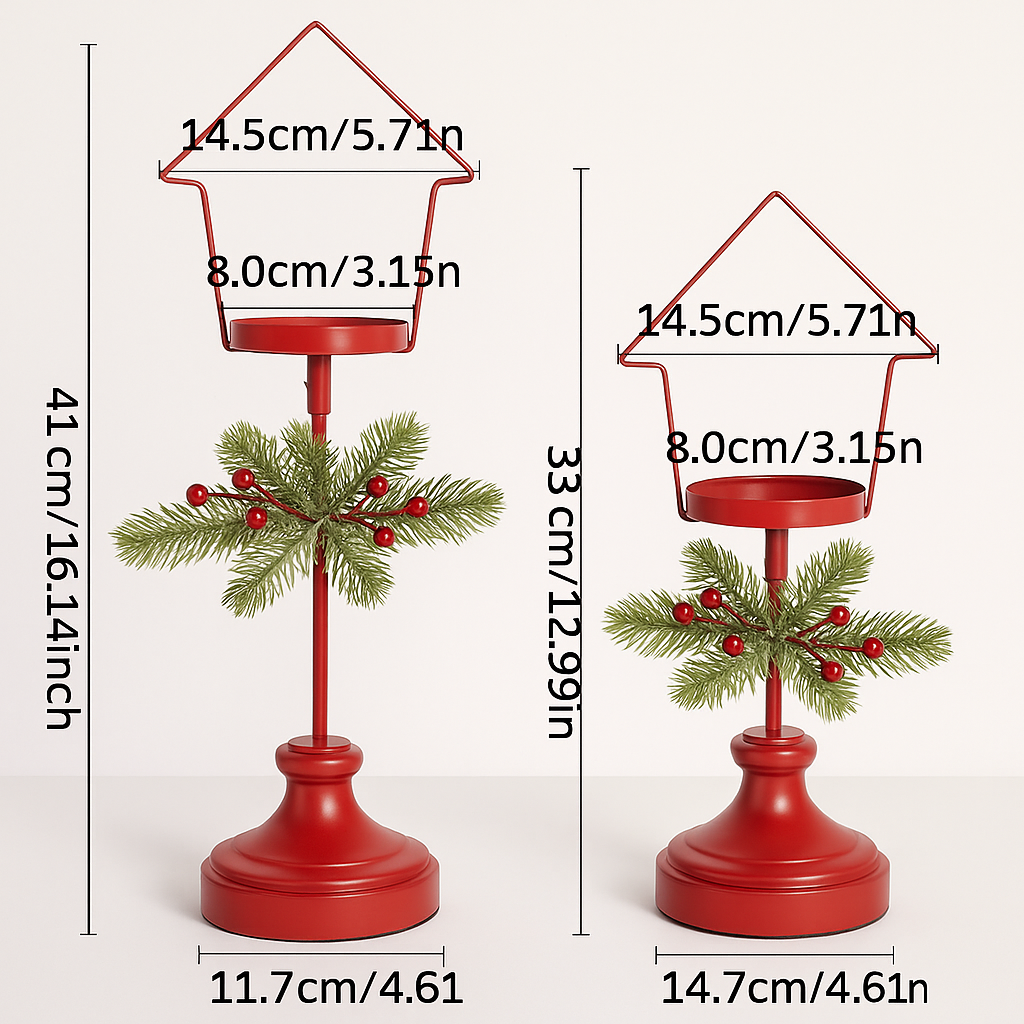 Solvane Candle Holder Set – Classic Lantern Holders for Atmosphere Moments