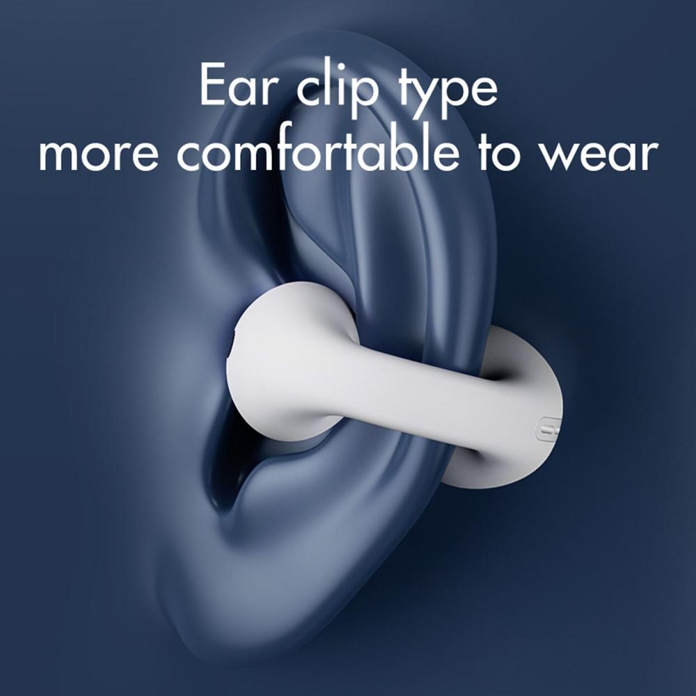 Wireless Earbuds with Bone Conduction