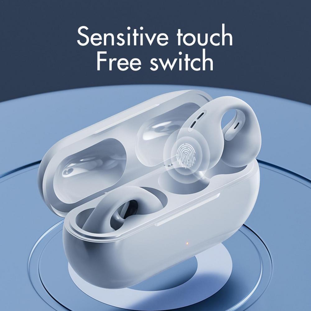 Wireless Earbuds with Bone Conduction