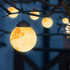Modern LED Outdoor Lamp made of Metal and Resin – Solar-Powered Outdoor Light