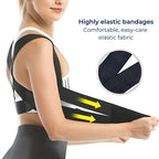 SpineAlign Posture Corrector | Adjustable Back Support for Pain Relief - Improve Posture, Reduce Neck, Shoulder & Sciatica Pain