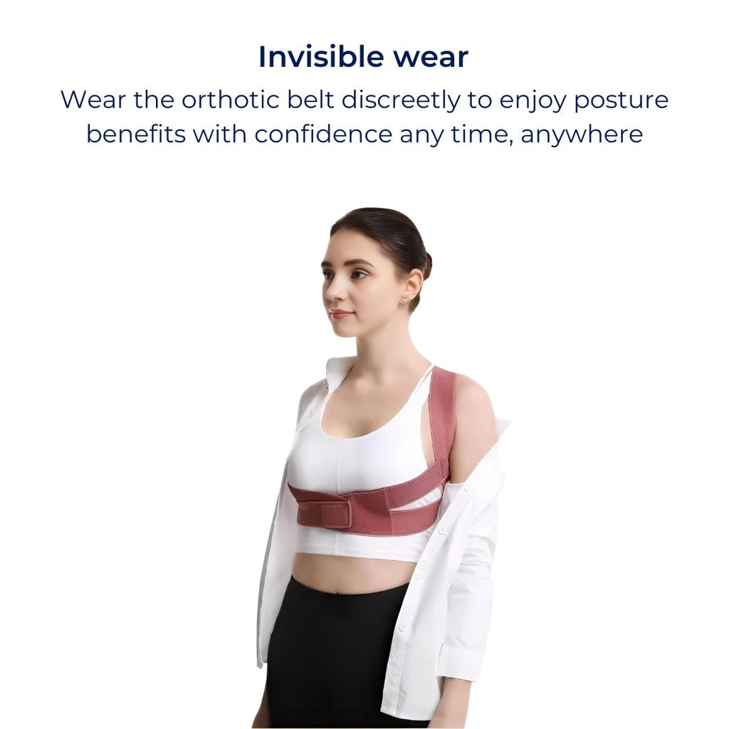 SpineAlign Posture Corrector | Adjustable Back Support for Pain Relief - Improve Posture, Reduce Neck, Shoulder & Sciatica Pain