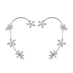 Spinning Snowflake Earrings