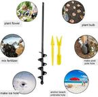 Spiral Garden Drill – Fast Planting Hole with Any Drill