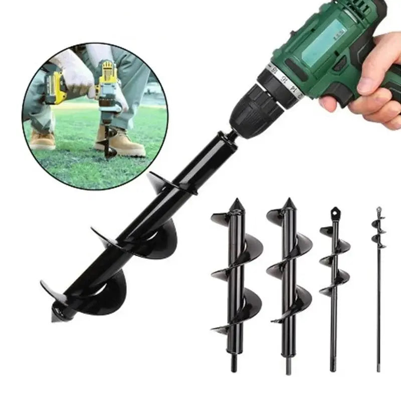 Spiral Garden Drill – Fast Planting Hole with Any Drill
